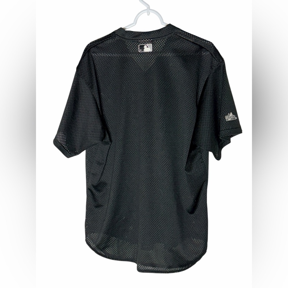 💥Majestic Black White Sox Mesh Jersey X-Large - Picture 4 of 5